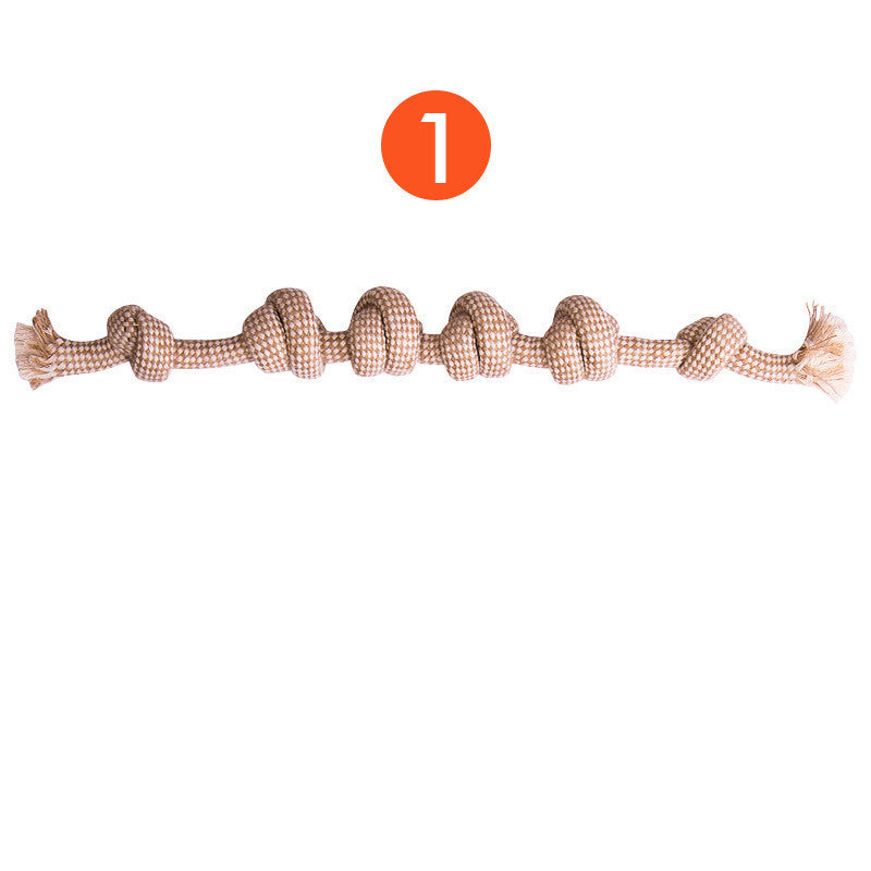 Jouet à Mâcher en Corde Tressée