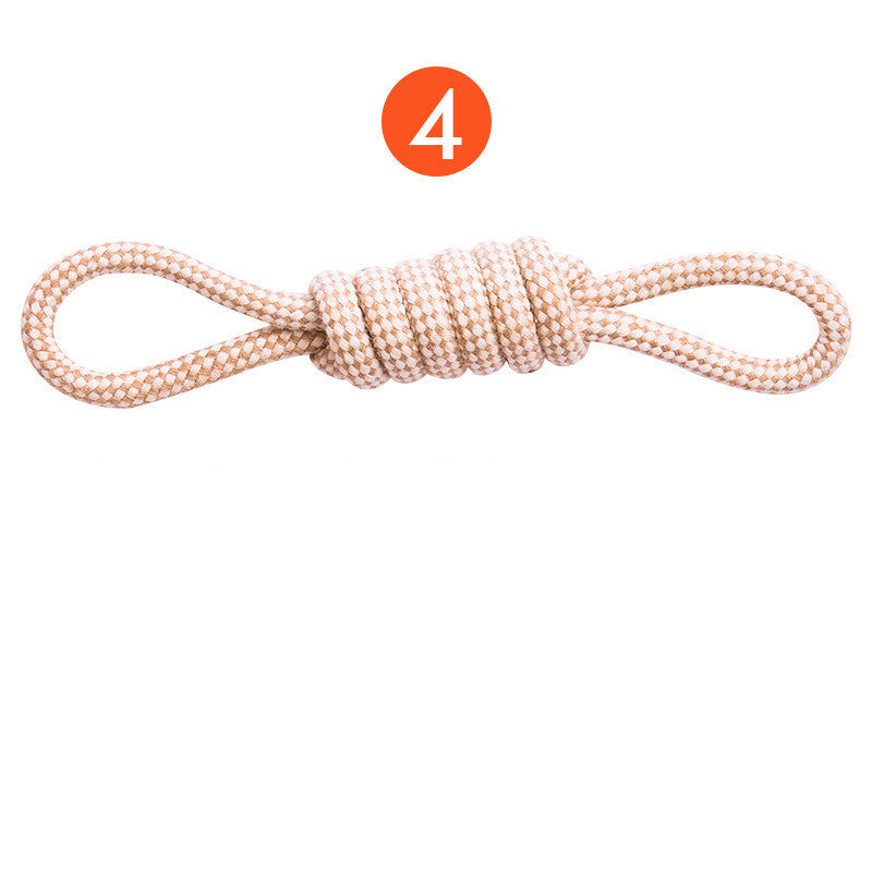 Jouet à Mâcher en Corde Tressée