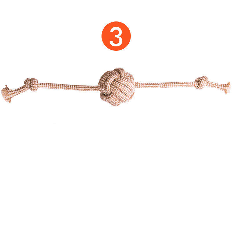 Jouet à Mâcher en Corde Tressée