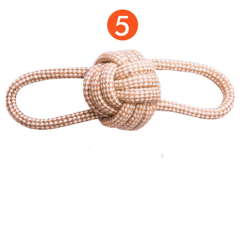 Jouet à Mâcher en Corde Tressée