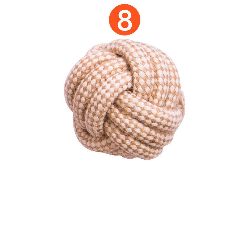 Jouet à Mâcher en Corde Tressée