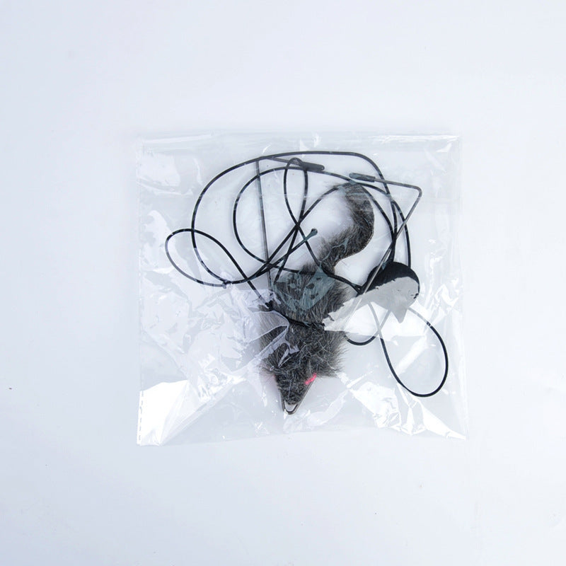 Souris Suspendue Telescopique – Jouet Interactif à Suspendre pour Chat